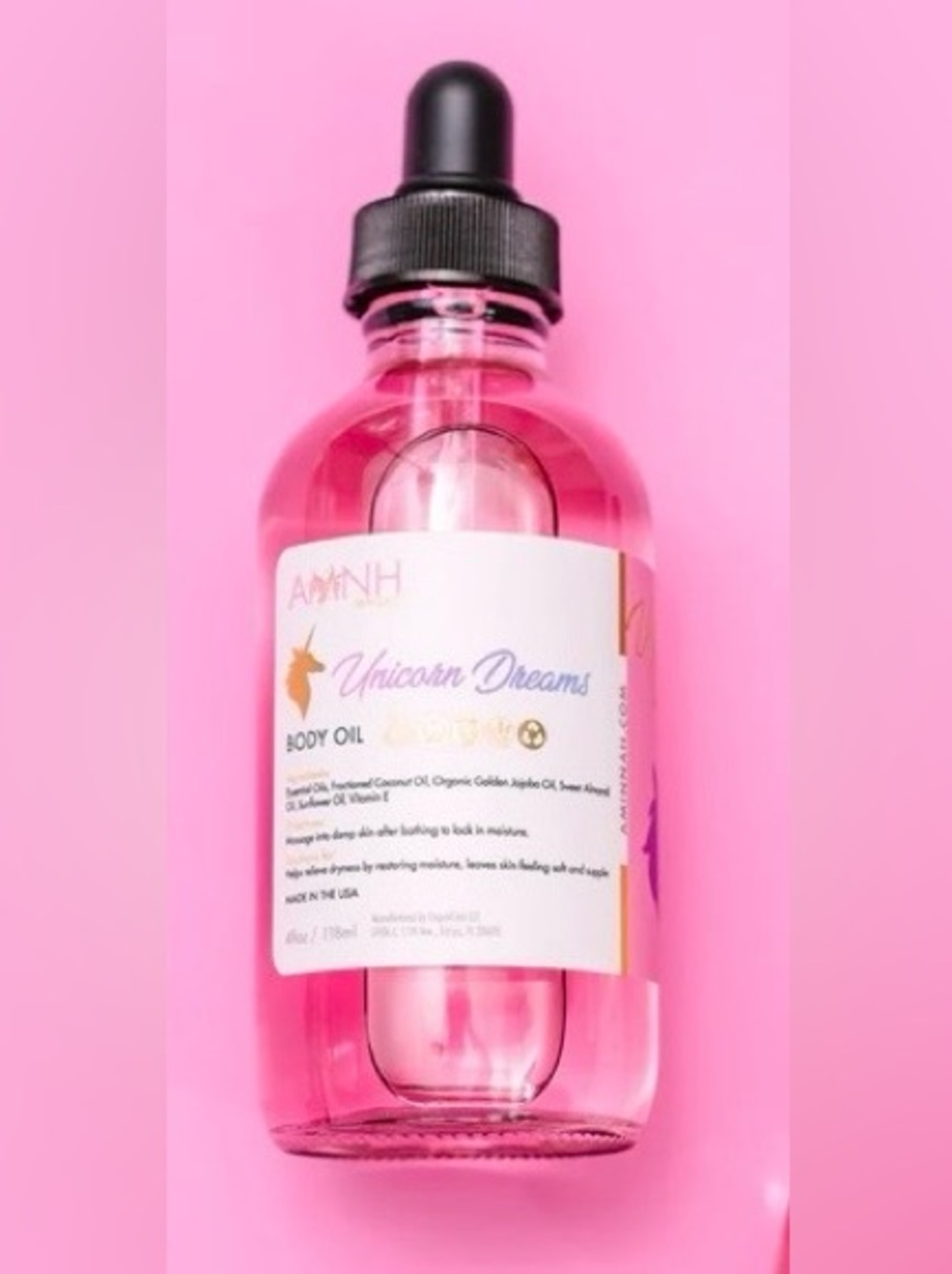🆕 Aminnah Unicorn Dreams Body Oil